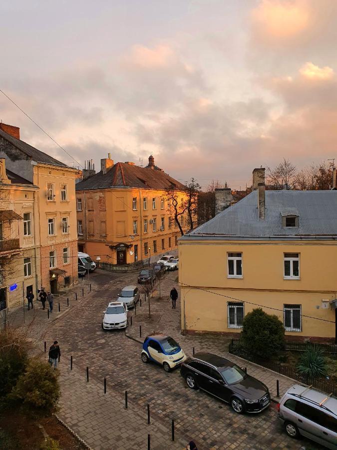 Homey Apartment On Vicheva Str. Lviv Exterior photo